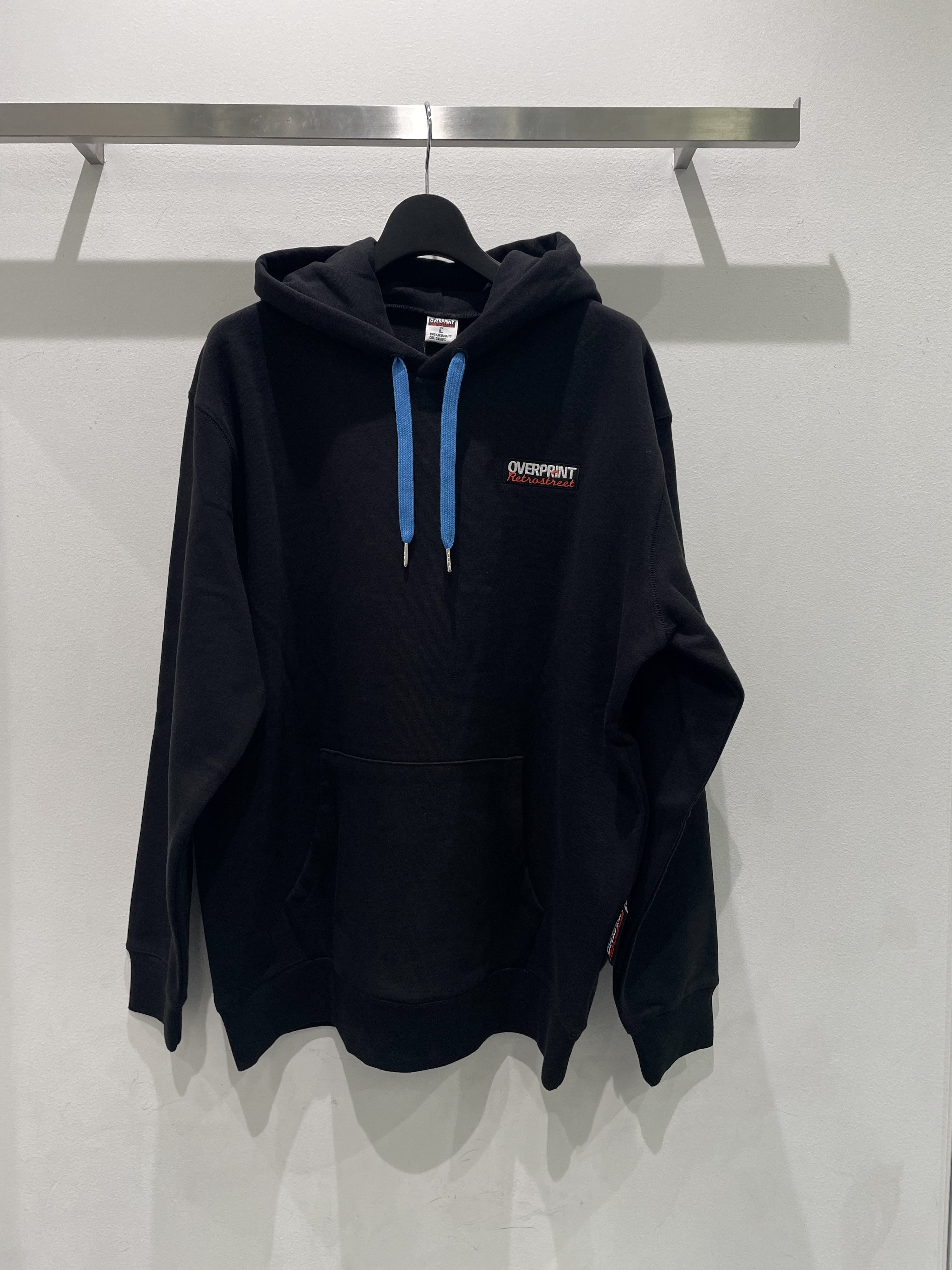 11月1日発売先行予約Overprint/Shopper Hoodie2 LHP limited Black M