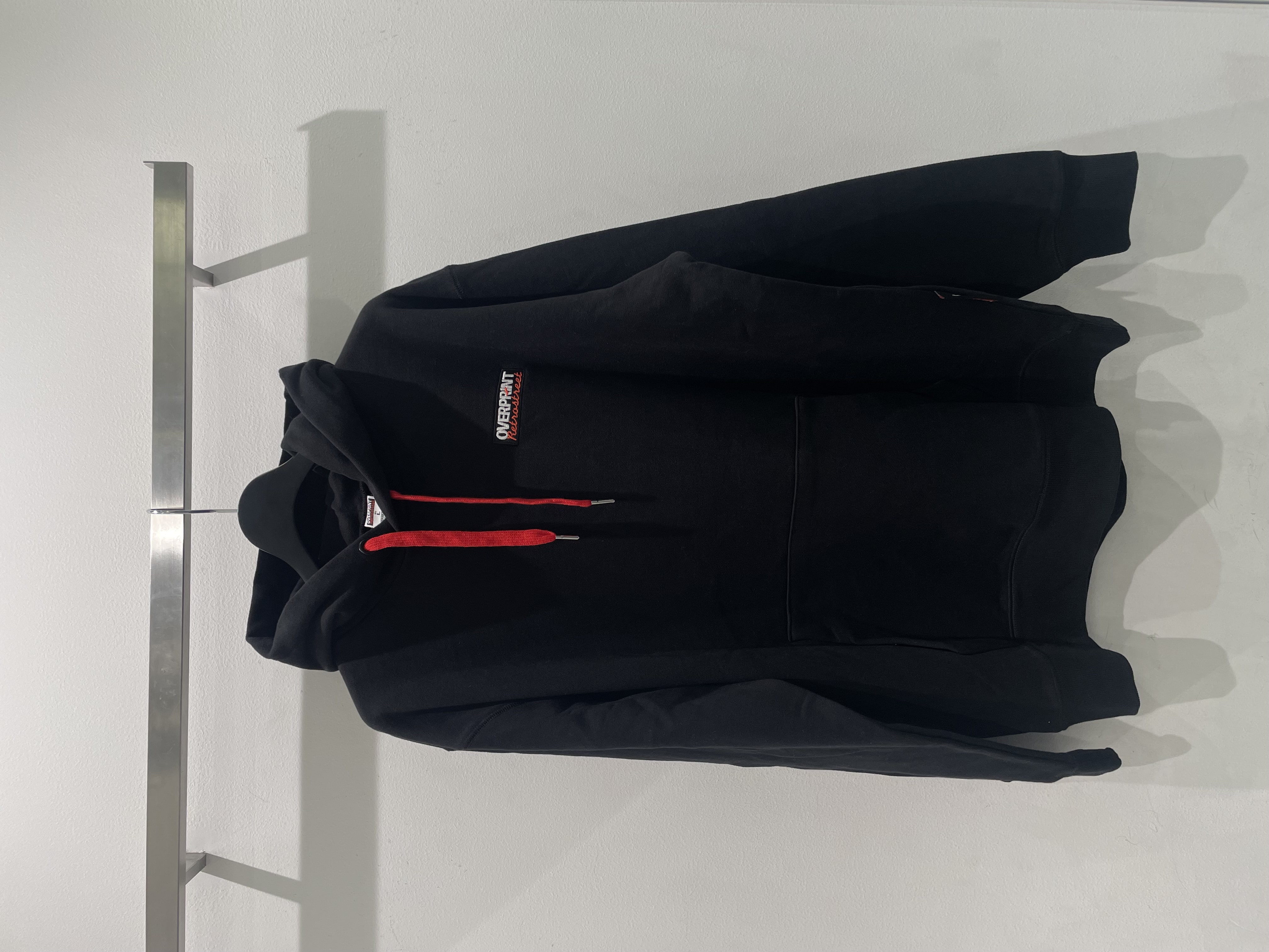 11月1日発売先行予約Overprint/Shopper Hoodie 3LHP limited Black M