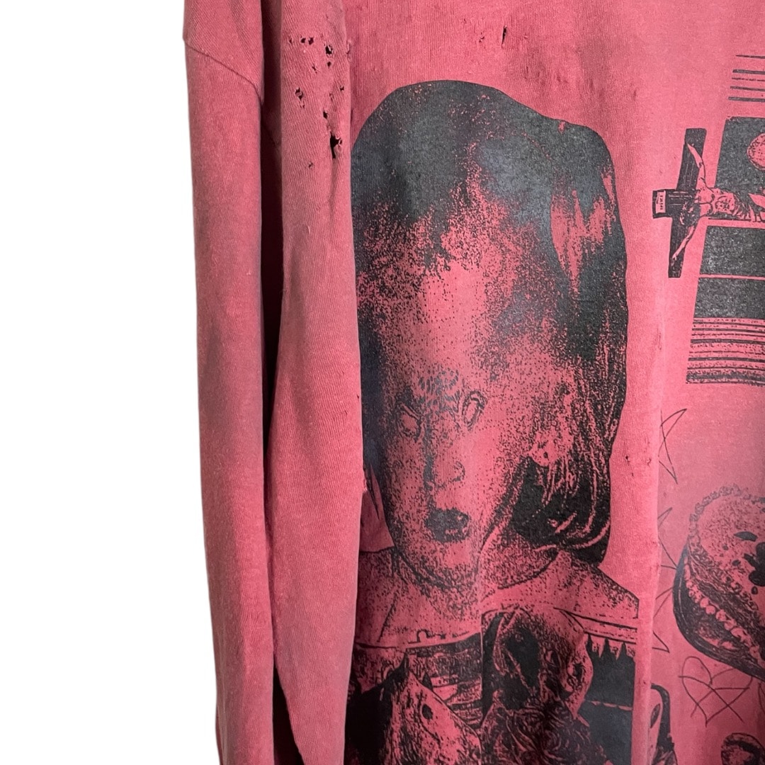 emary エメリー Damaged Luv bite long T　BLOOD Blood F