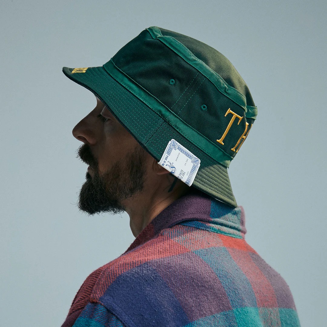 THE H.W.DOG&CO./ザエイチダブリュードッグアンドコー/FLAG HAT Black 38