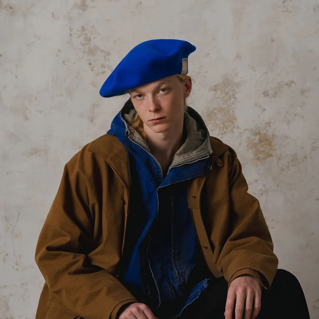 THE H.W.DOG&CO./ザエイチダブリュードッグアンドコー/FLAT BERET Black Free