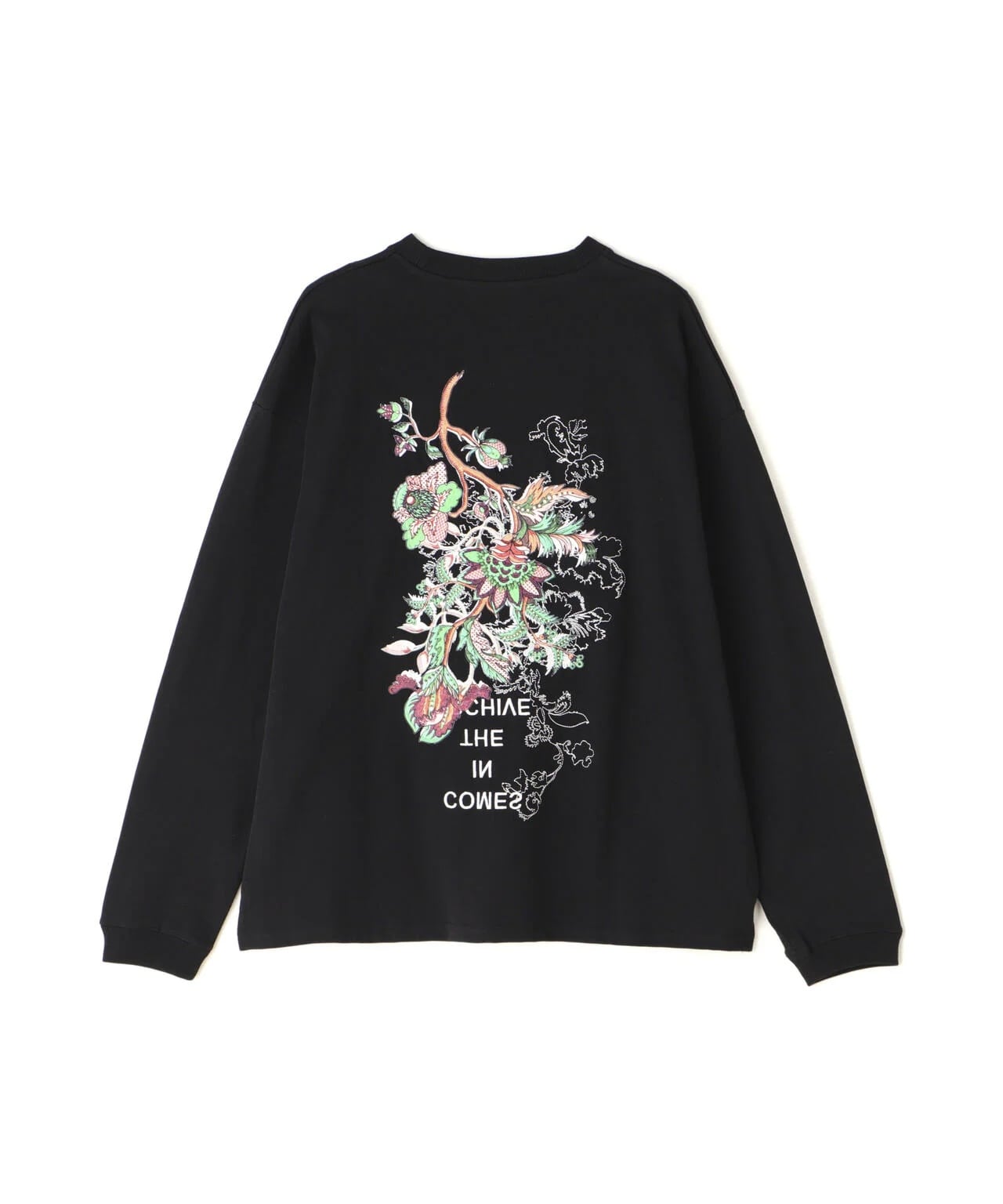 A4A/エーフォーエー/INDIAN TREE LONGSLEEVE TEE Black F