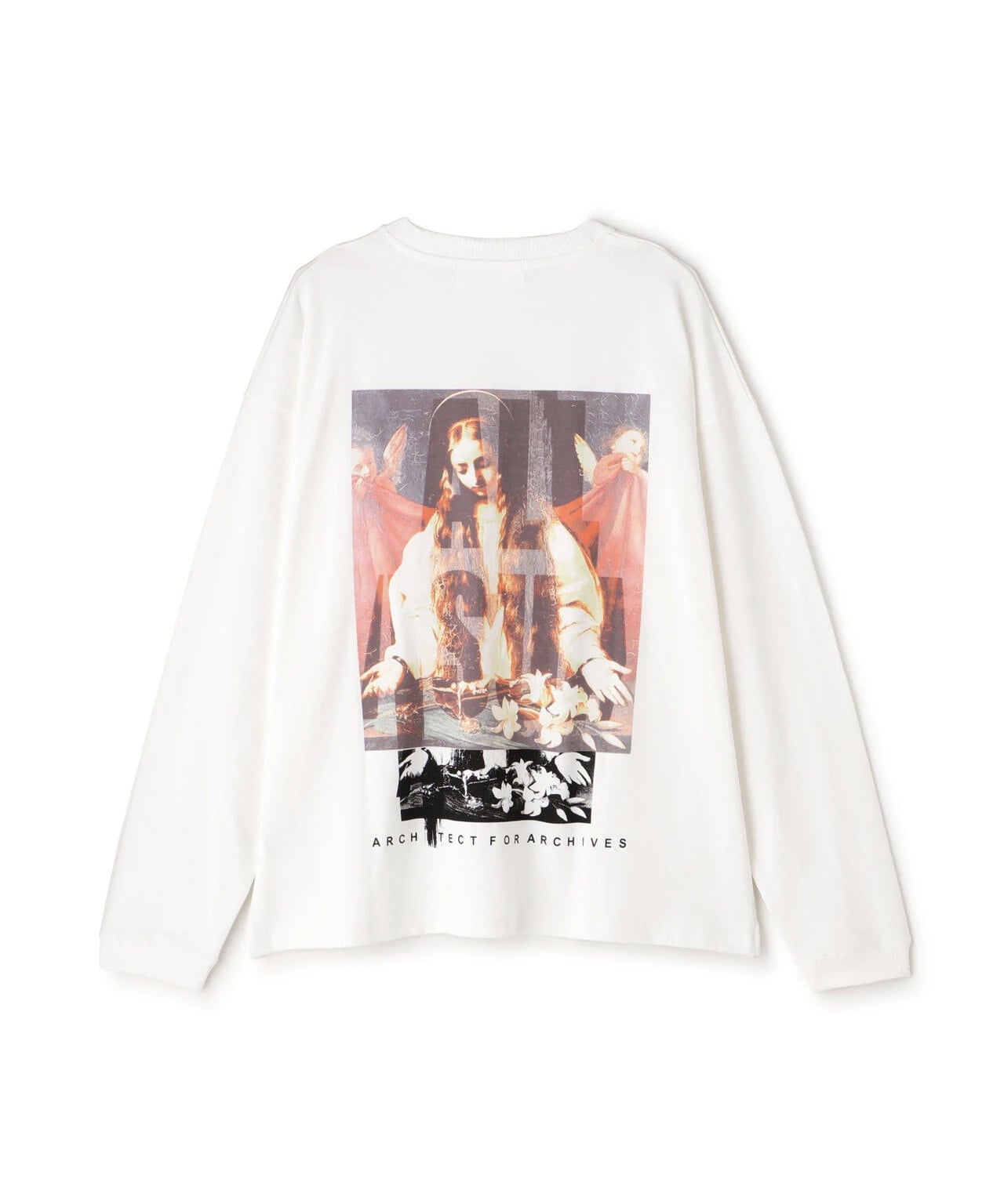  A4A/エーフォーエー/INDIAN TREE LONGSLEEVE TEE White F