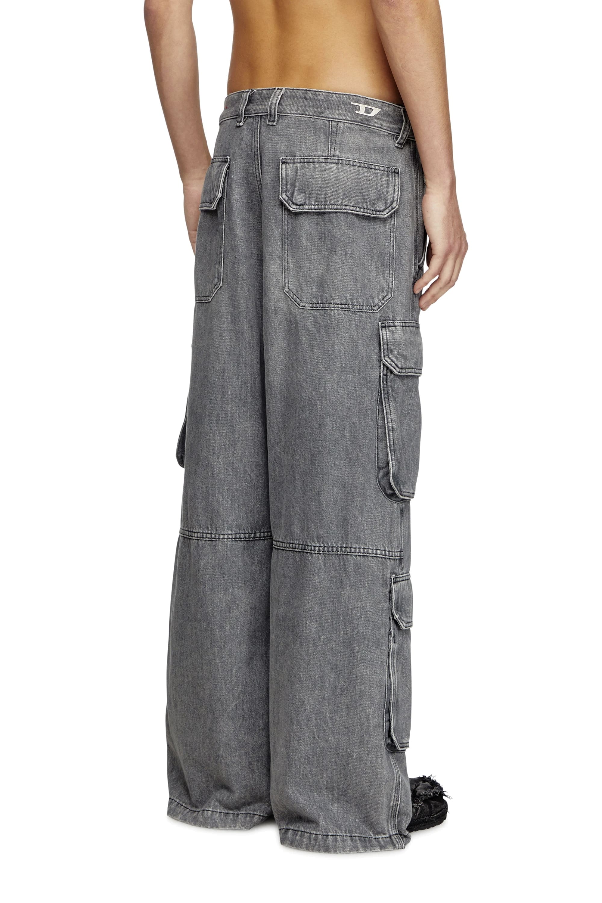 DIESEL/ディーゼル/ Relaxed Jeans D-Touch 0dcbe gray 40