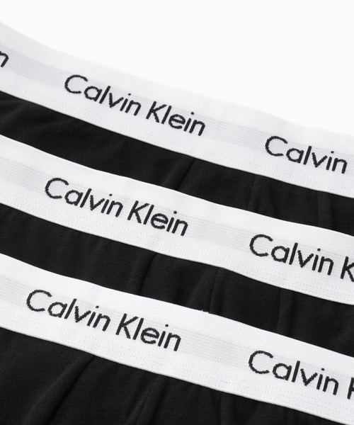 Calvin Klein/カルバンクライン/Low Rise Trunk 3pk BLACK S