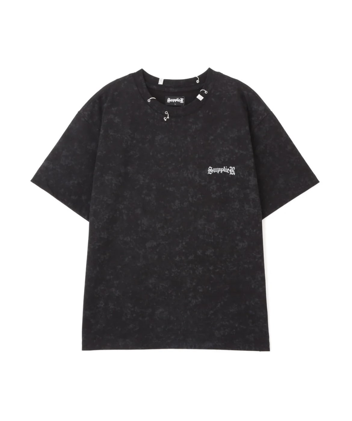  SUPPLIER/サプライヤー/【LHP EXCLUSIVE】Vintage Wash Pierced Cross Tee silver M