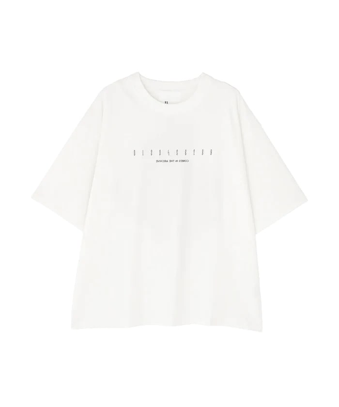 A4A/エーフォーエー/ S/S TEE CIRCLE White M