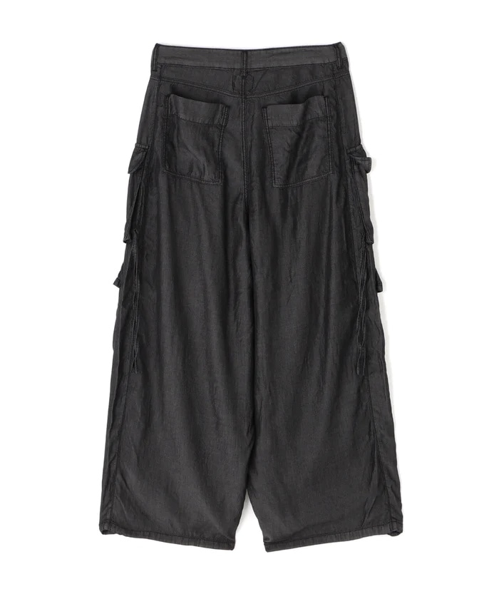 DankeSchon/ダンケシェーン/TENCEl CARGO PANTS Black M