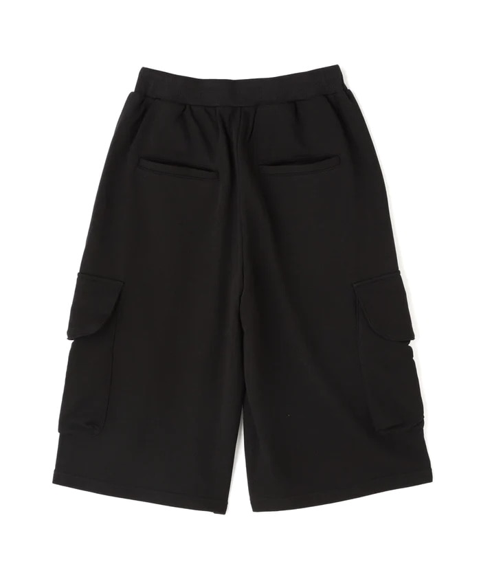 DankeSchon/ダンケシェーン/CHEMICAL SWEAT CARGO SHORTS Black M