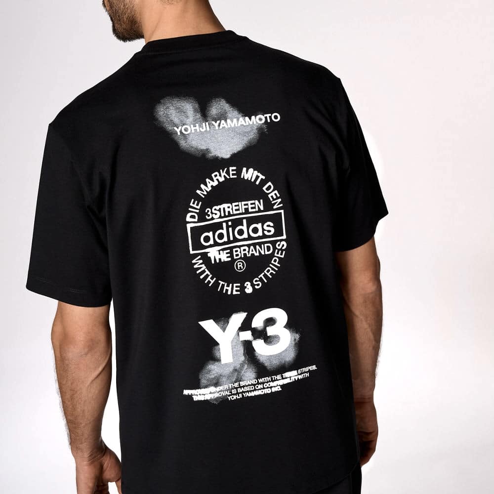 Y-3/ワイスリー/ GRAPHIC SHORT SLEEVE TEE BLACK S