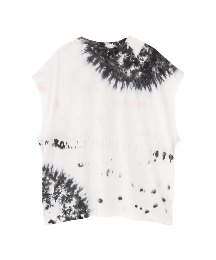 DankeSchon/ダンケシェーン/TIEDYE NOSLEEVES NUMBERRING M