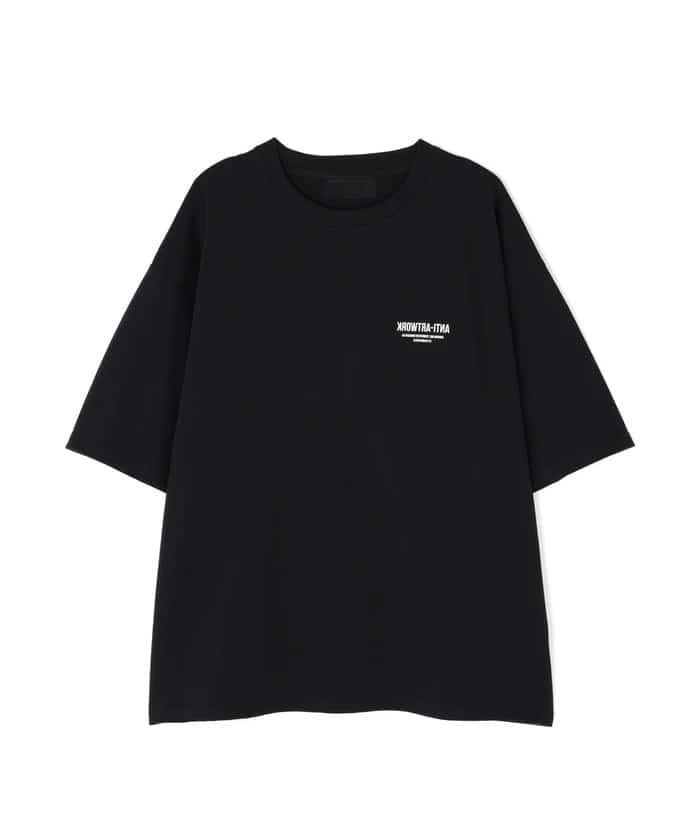 A4A/エーフォーエー/BLACK S/S TEE BIRD BLACK S