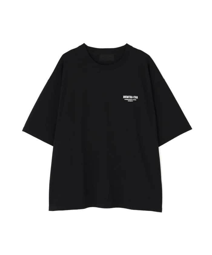 A4A/エーフォーエー/BLACK S/S TEE MOUTH Black S