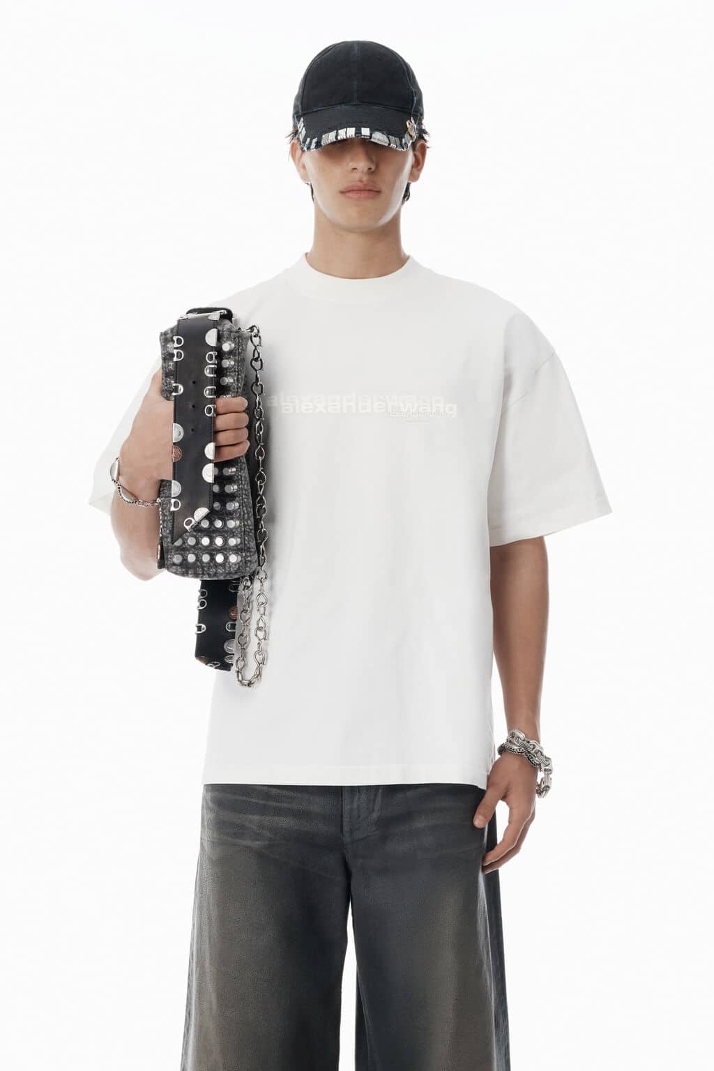  alexanderwang/アレキサンダーワン/ホワイト コットンブレンド オーバーサイズ White S