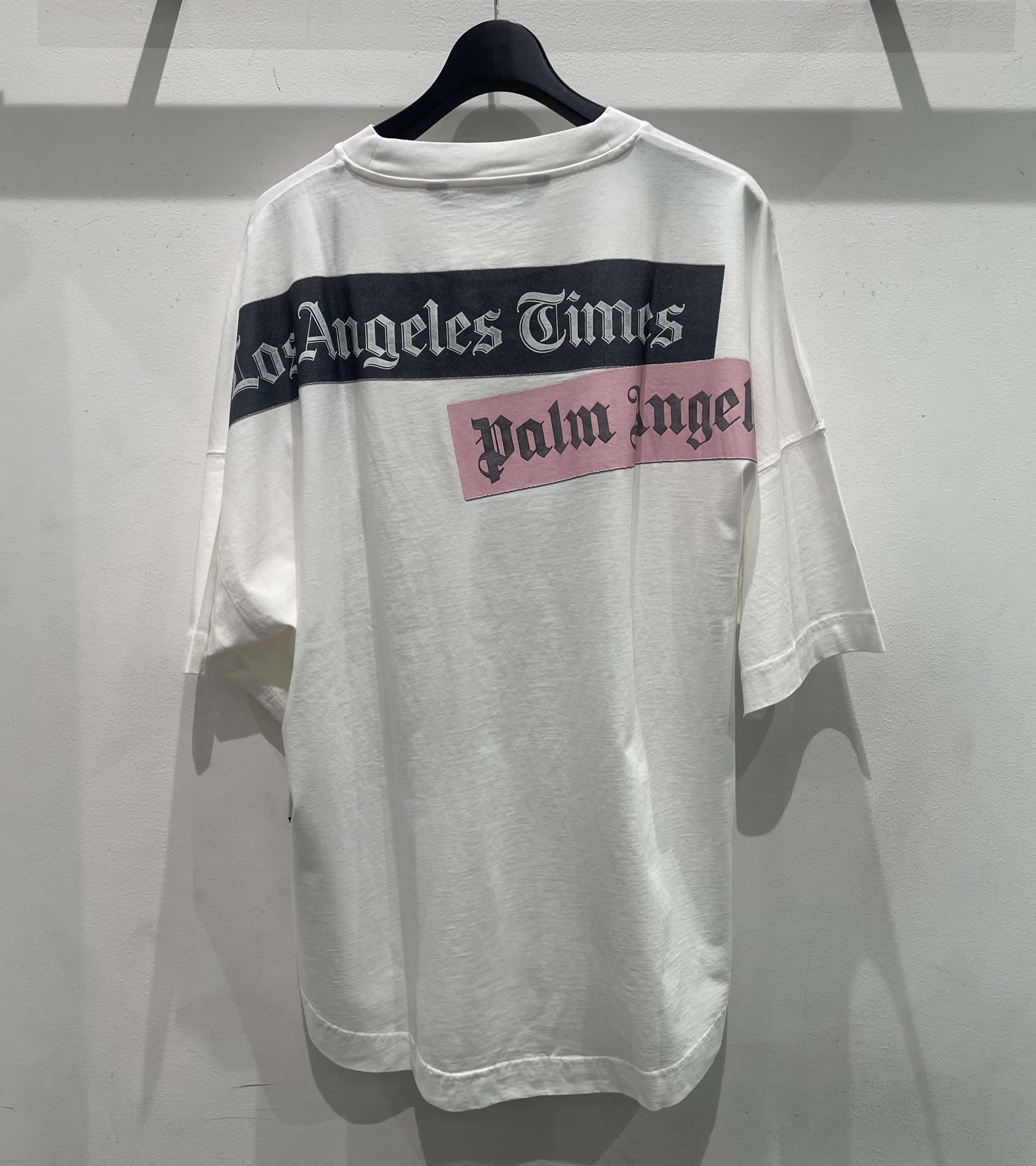 Palm angels/ パームエンジェルス/PAXLATIME NEW OVER TEE White S