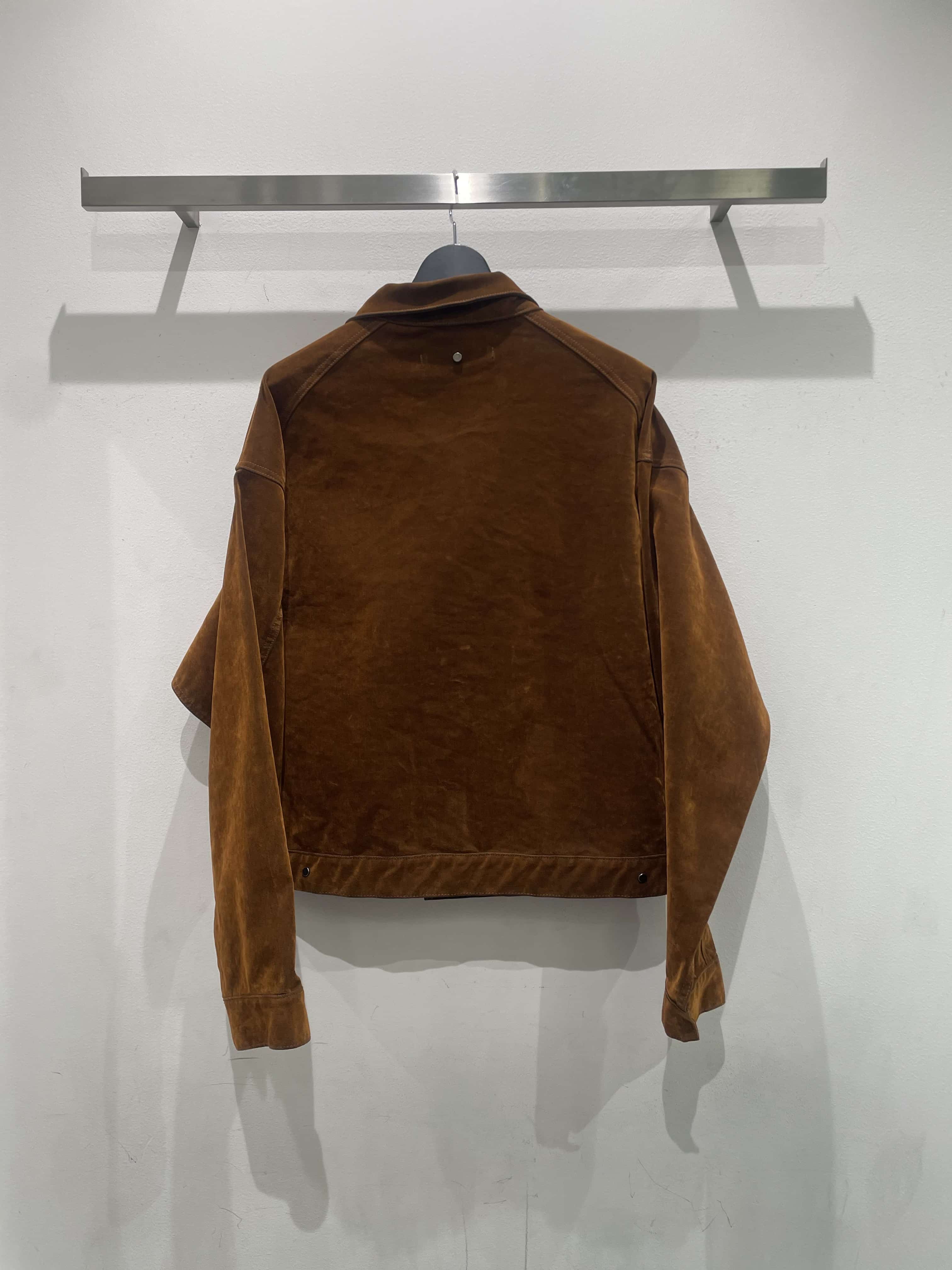 DankeSchon/ダンケシェーン/FLOCKYDENIM SHORTJKT Brown M