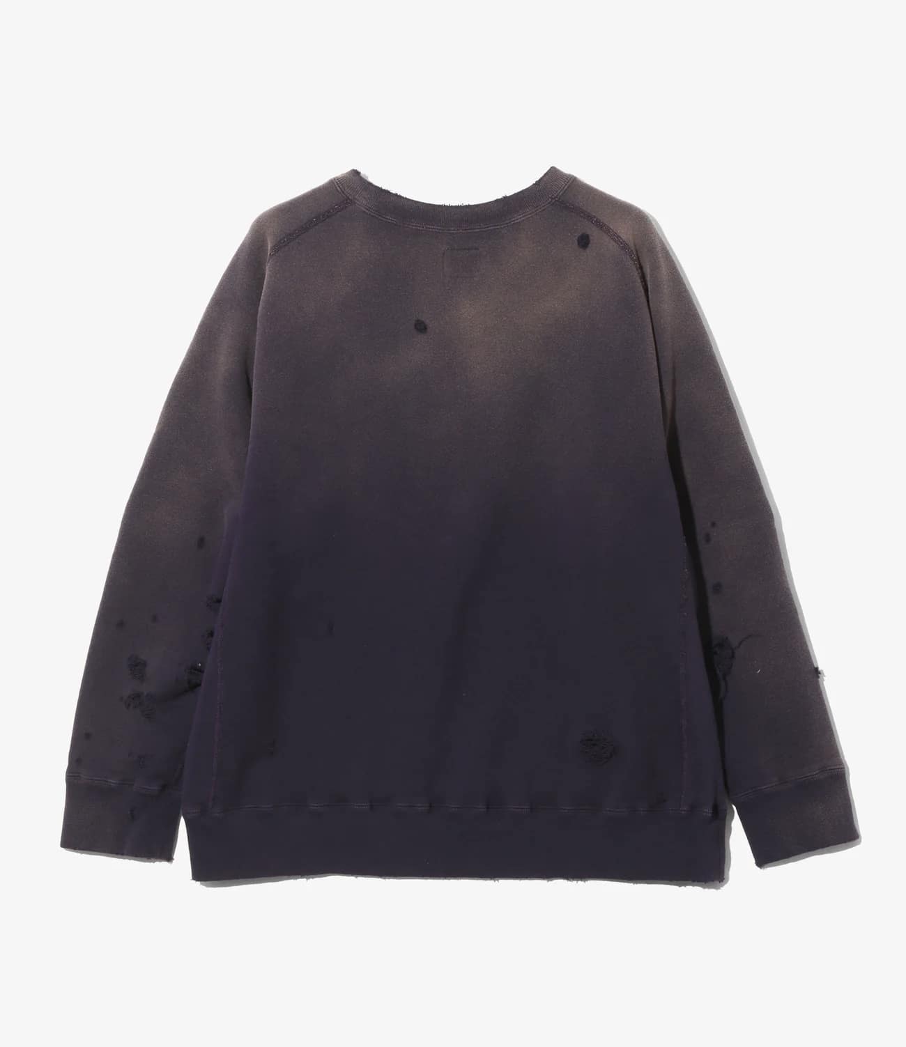  Needles 25aw DECONSTRUCTED SWEATSHIRT-FRENCHTERRY purple M