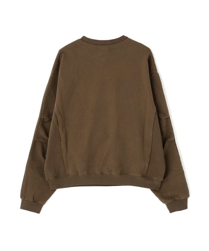 DankeSchon/ダンケシェーン/480HW SWEAT CREWNECK brown S