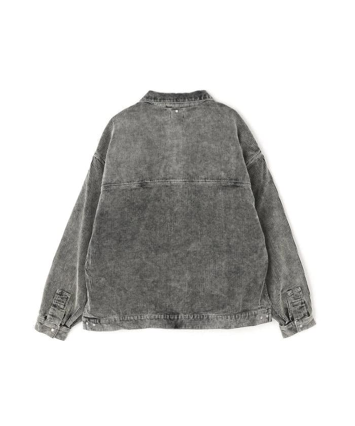 DankeSchon/ダンケシェーン/8WELL COURDUROY CHEMICAL COVERALLS Black S