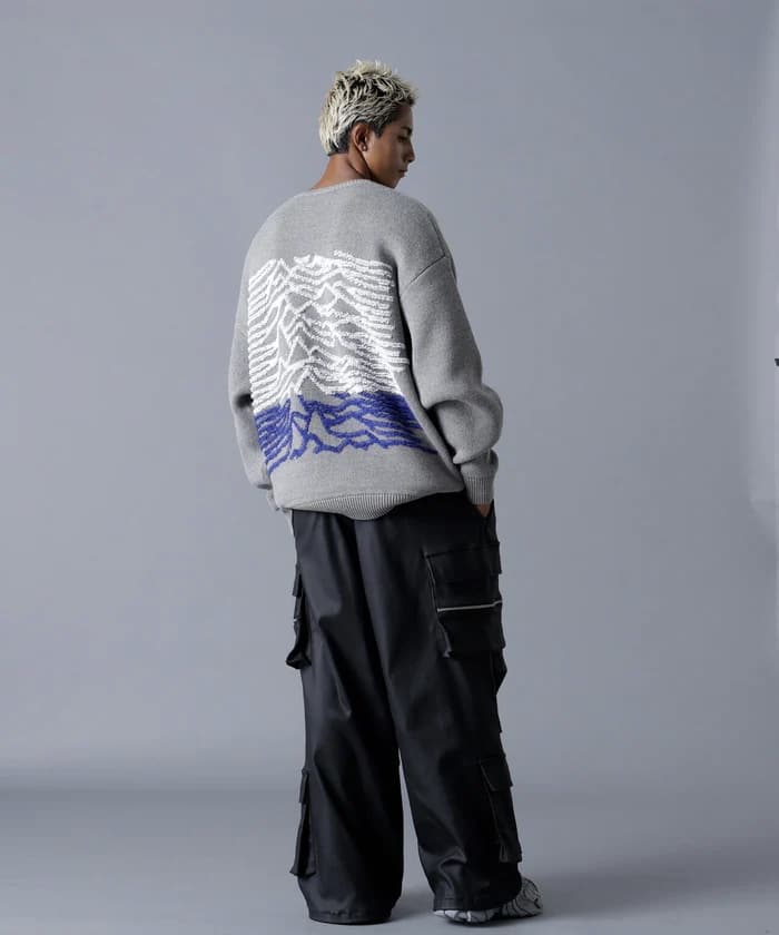 DankeSchon/ダンケシェーン/TCKNIT PATTERN gray M