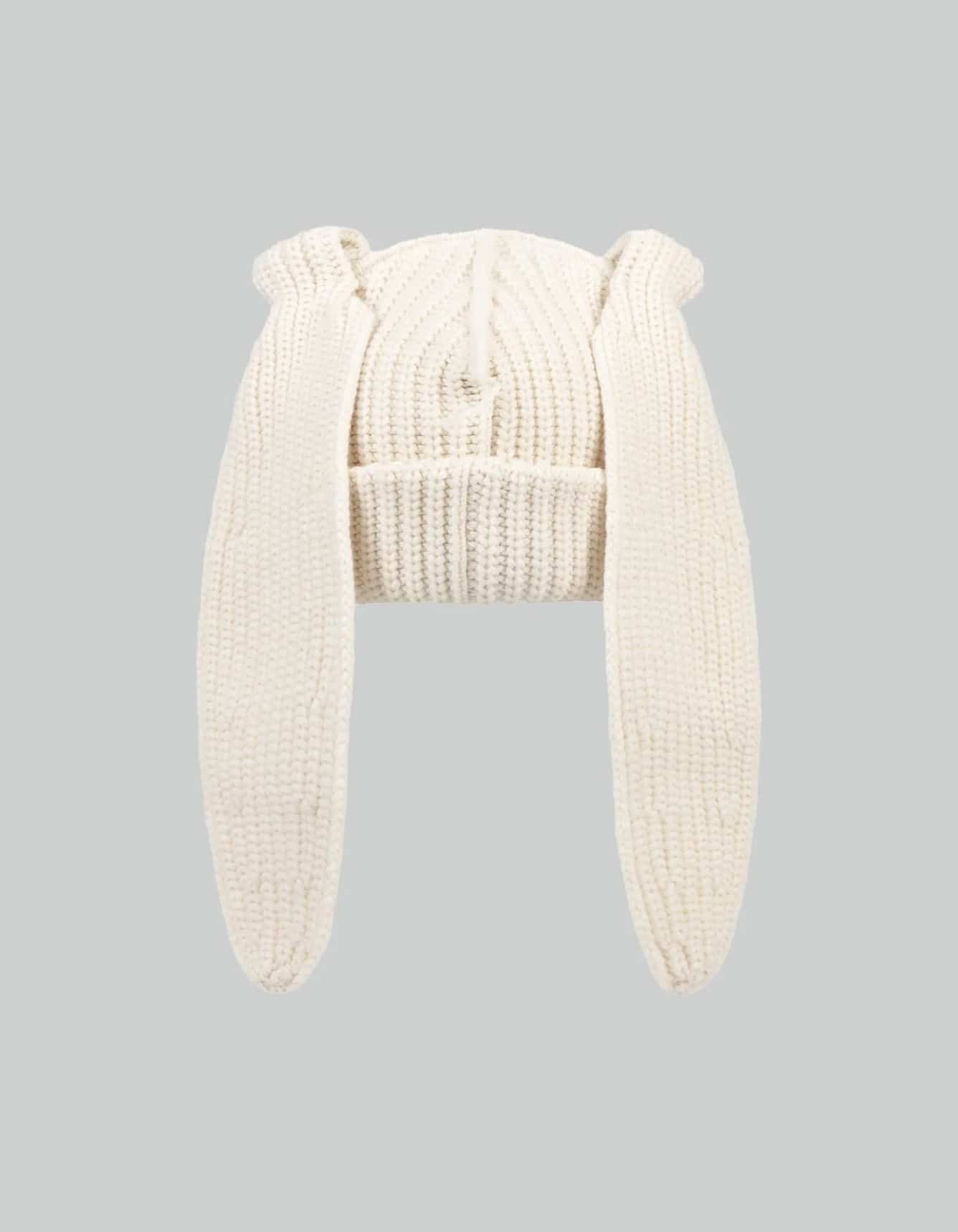 CHARLES JEFFREY LOVERBOY /チャールズ・ジェフリー・ラバーボーイ /CHUNKY RABBIT BEANIE White Free
