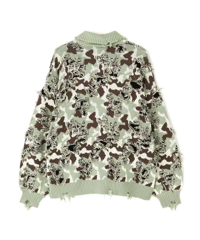 DankeSchon/ダンケシェーン/ＣＡＭＯ　ＫＮＩＴ　ＤＲＩＶＥＲＳ CAMO M