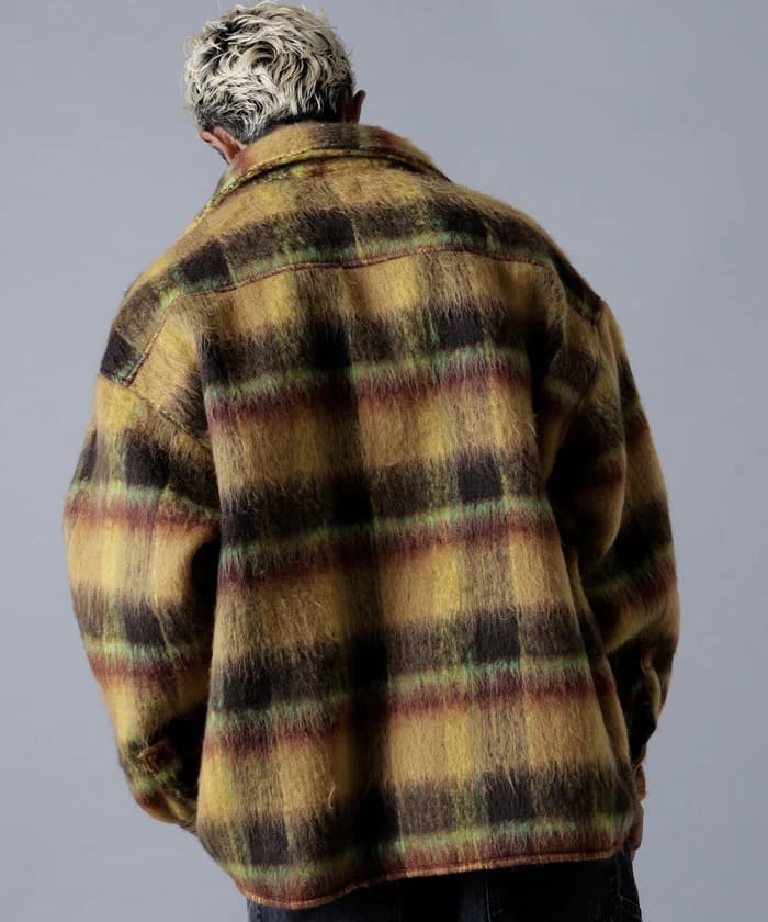 DankeSchon/ダンケシェーン/SHAGGY SHIRTS イエロー (060) FREE