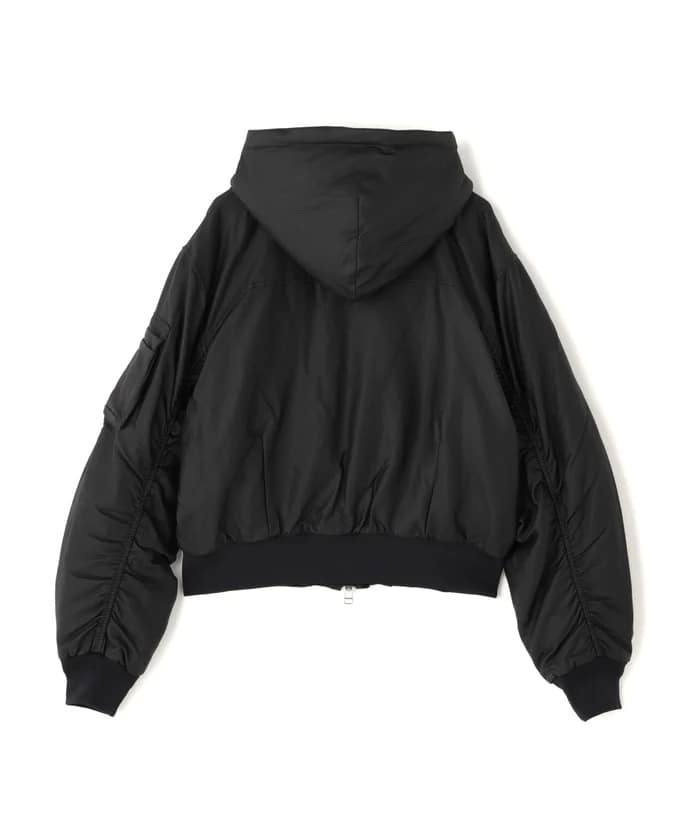 DankeSchon/ダンケシェーン/COATING HOOD MA-1 Black S
