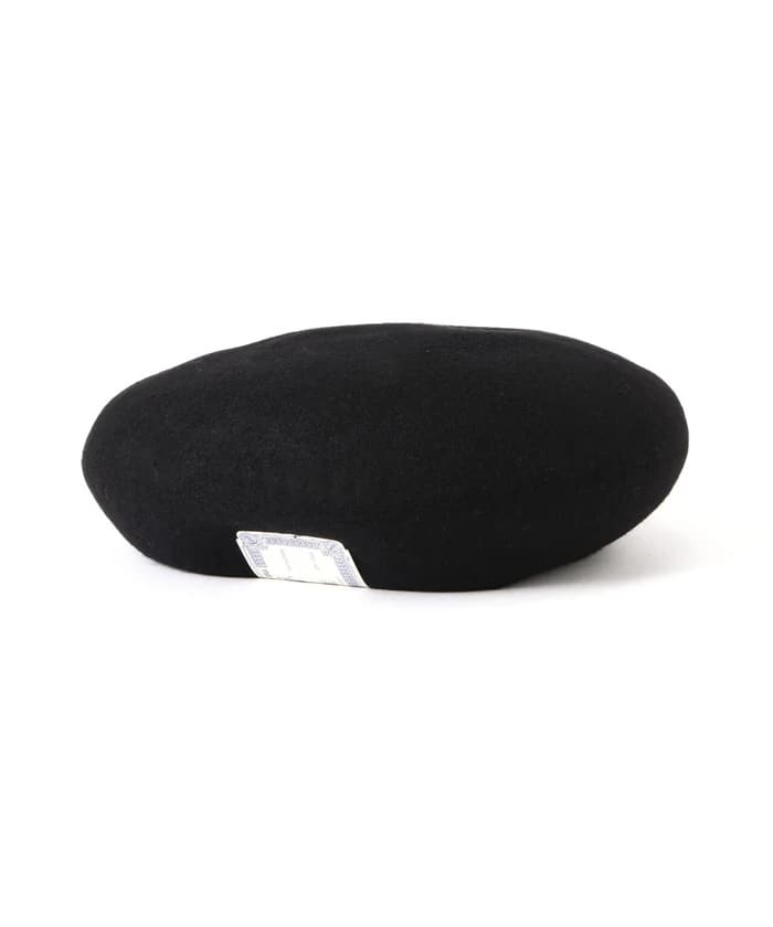 THE H.W.DOG&CO./ザエイチダブリュードッグアンドコー/BASIC BERET Black FREE