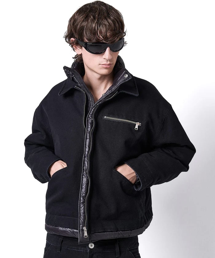 DankeSchon/ダンケシェーン/DUCK LAYER BLOUSON Black M