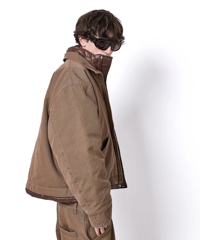 DankeSchon/ダンケシェーン/DUCK LAYER BLOUSON Brown M