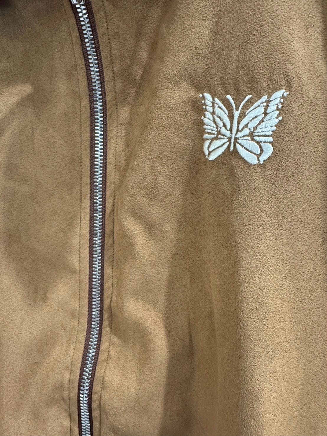 NEEDLES/ニードルズ/ 【EXCLUSIVE 】Track Jacket - Synthetic Suede CAMEL S