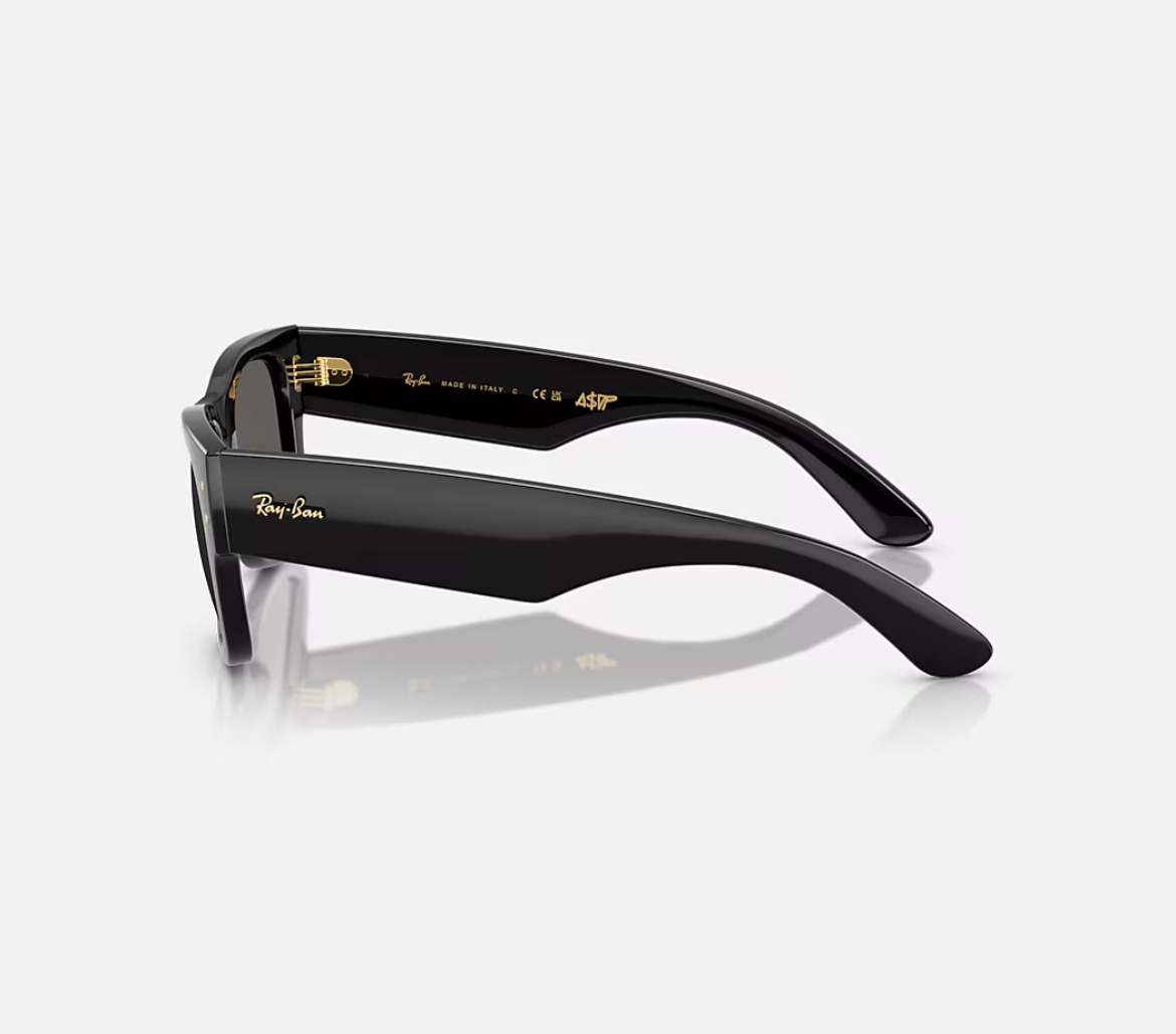 A$AP ROCKY X RAY-BAN/MEGA WAYFARER BLACKED OUT Black F