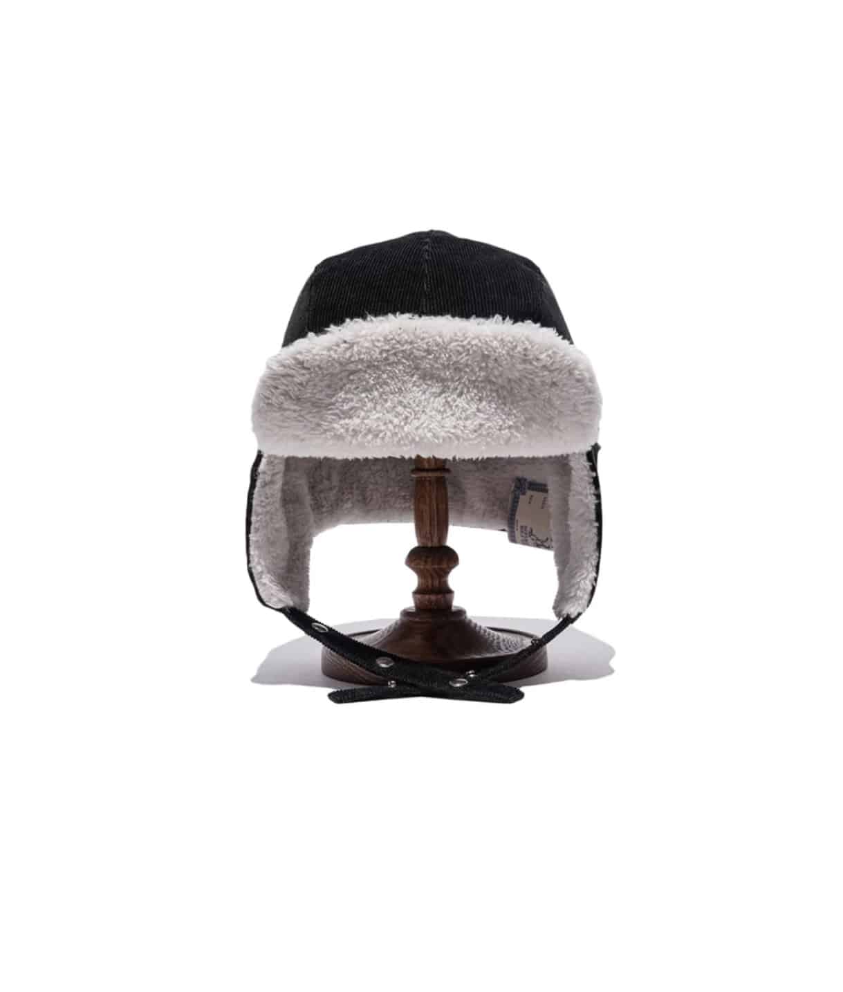 THE H.W.DOG&CO./ザエイチダブリュードッグアンドコー/ FLIGHT CAP - BLACK Black 38