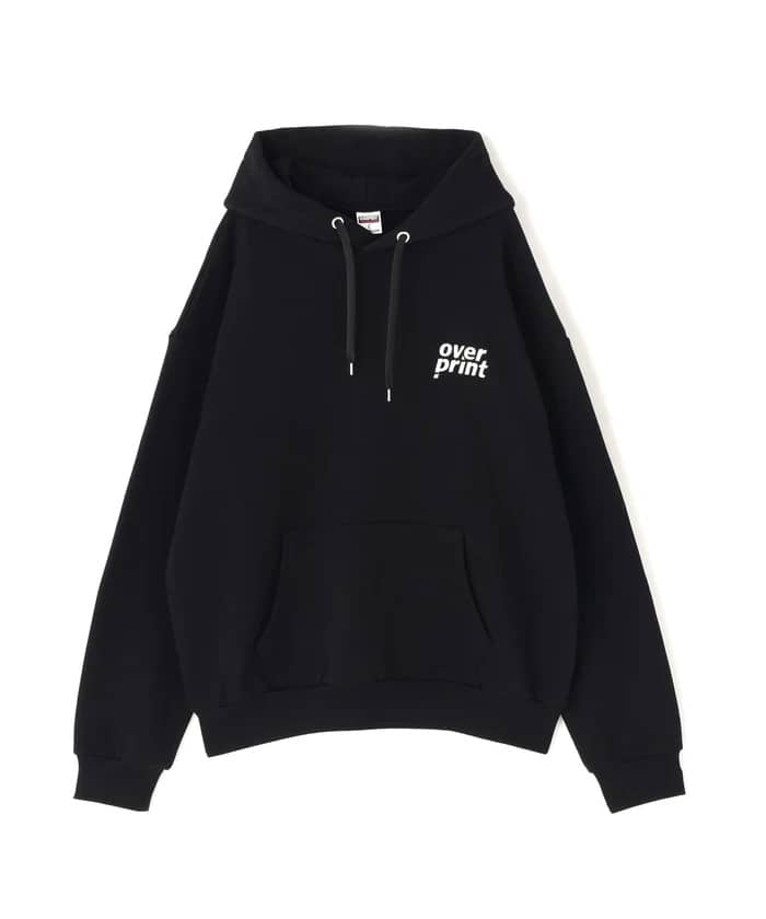 overprint/オーバープリント/【LHP EXCLUSIVE】SIGNBOARD HOODIE Black M