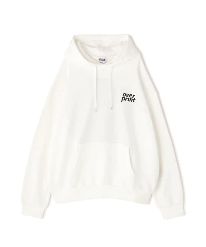 overprint/オーバープリント/【LHP EXCLUSIVE】SIGNBOARD HOODIE White M