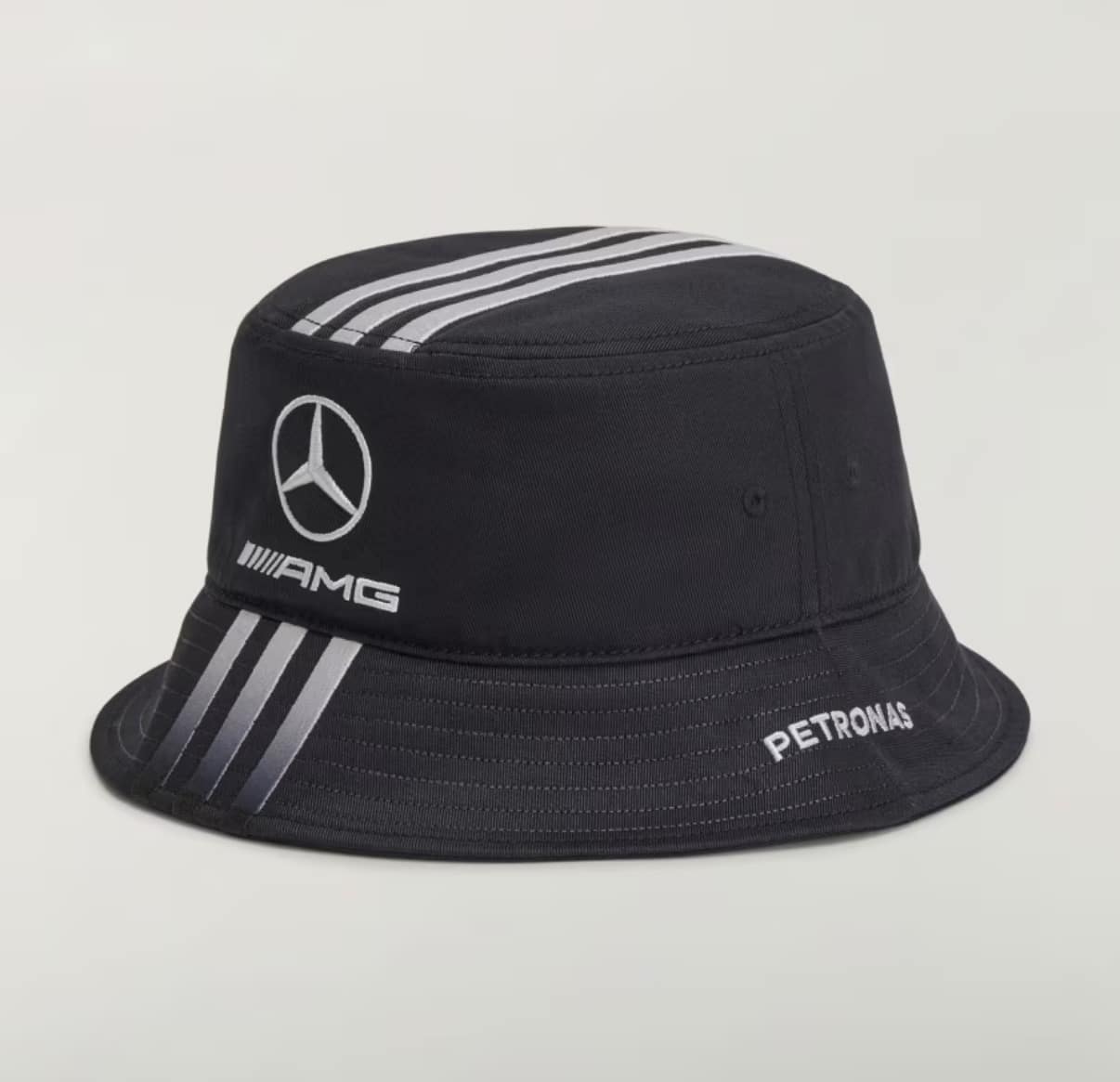 Y-3 MERCEDES-AMG PETRONAS FORMULA 1 TEAM BUCKET HAT Black F