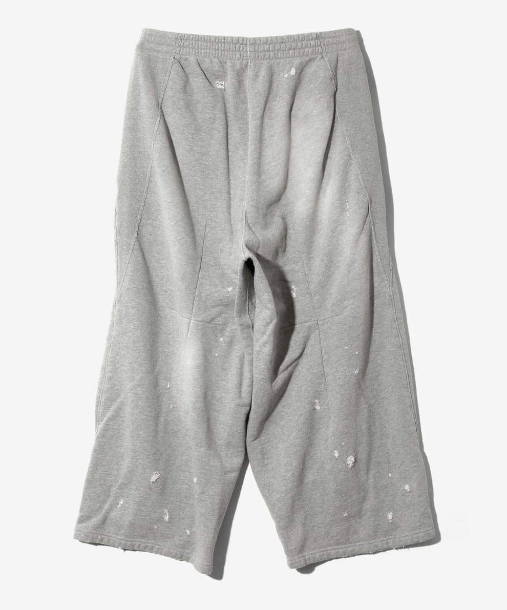 NEEDLES/ニードルズ/DECONSTRUCTED H.D.SWEAT PANT XS gray