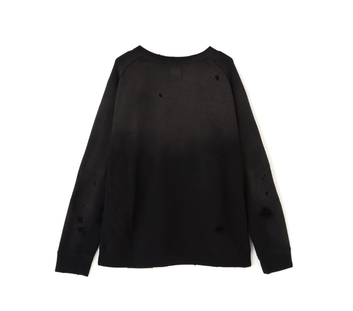 NEEDLES/ニードルズ/DECONSTRUCTED SWEAT SHIRT Black M