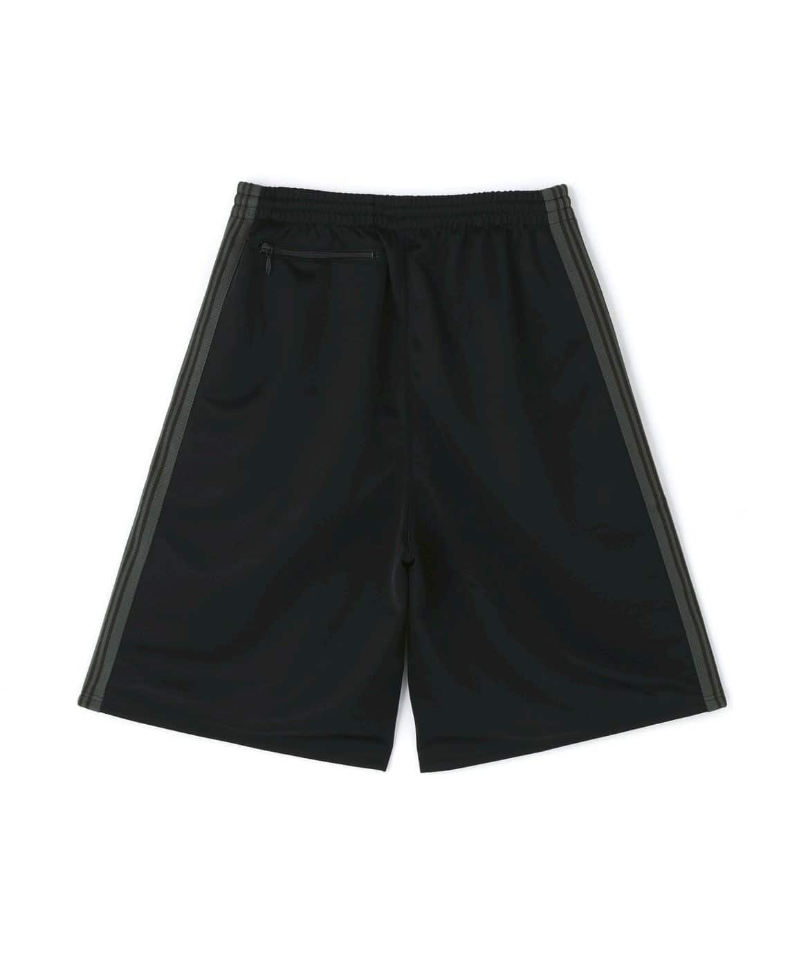 NEEDLES/ニードルズ/26SS LHP EXCLUSIVE/H.D.TRACK PANT SHORTS-POLY SMOOTH BLK XS