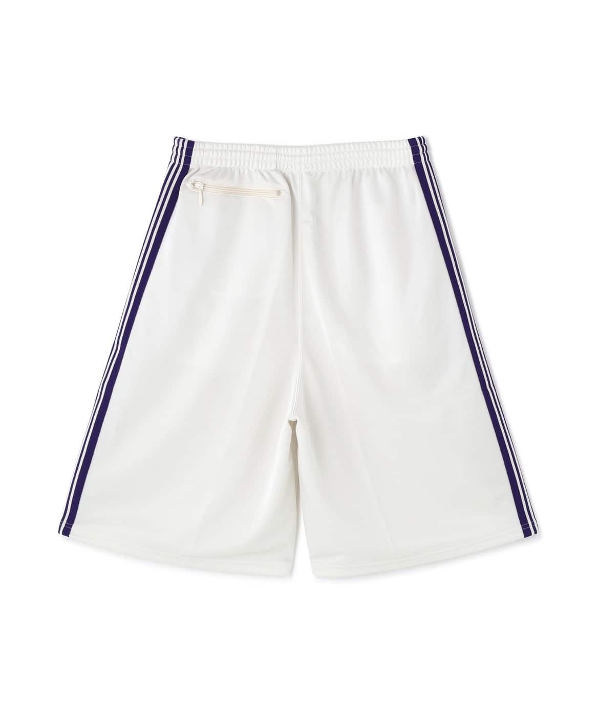 NEEDLES/ニードルズ/26SS LHP EXCLUSIVE/H.D.TRACK PANT SHORTS-POLY SMOOTH White XS