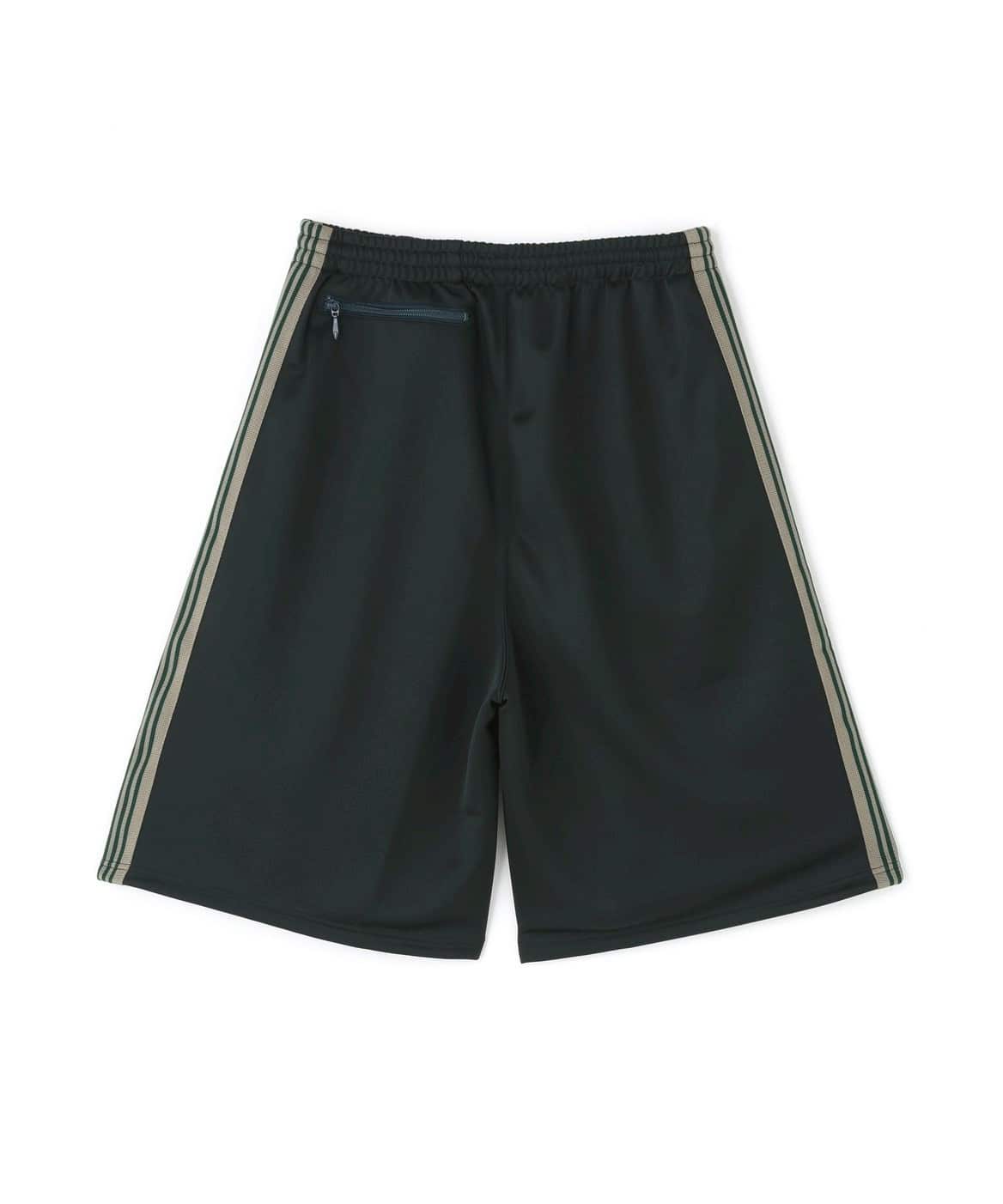 NEEDLES/ニードルズ/26SS LHP EXCLUSIVE/H.D.TRACK PANT SHORTS-POLY SMOOTH Green XS