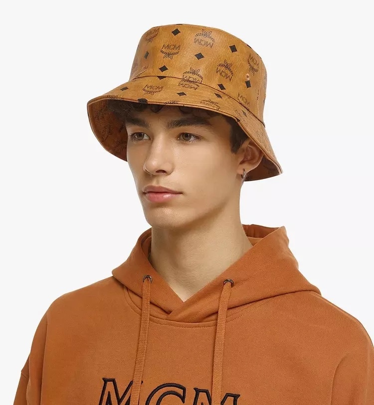MCM エムシーエム / Bucket Hat in Visetos バケットハット Brown(ONE