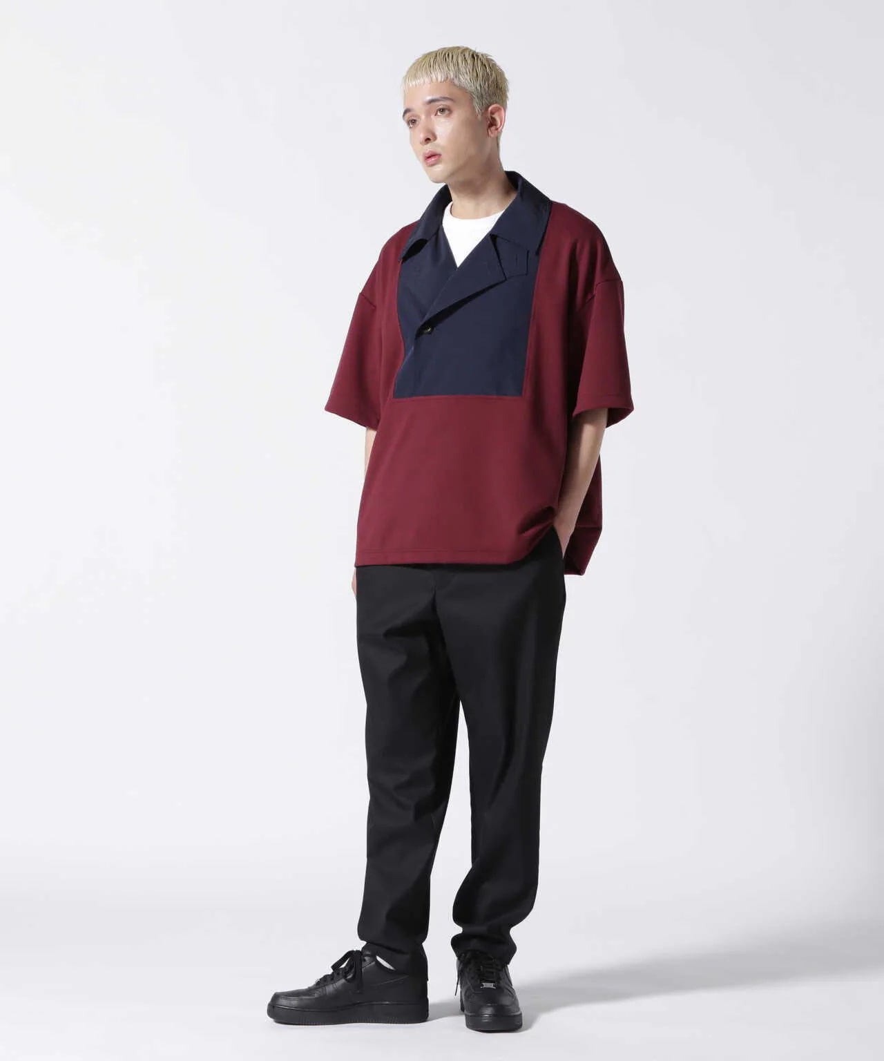 CULLNI】Shirt Blocking Tee | gulatilaw.com