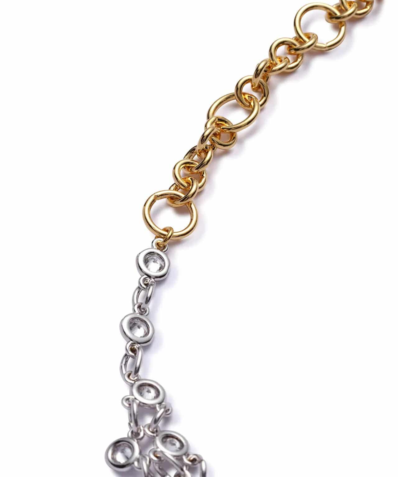 MIKSHIMAI/ミクシマイ/CAHIN BANDANA NECKLACE/ネックレス Silvar Free