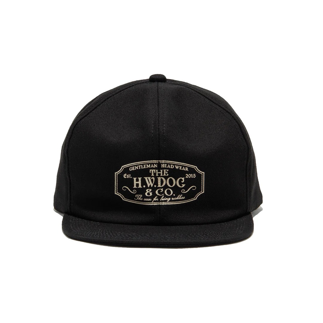 THE H.W.DOG&CO / ザエイチダブリュードッグアンドコー / TRUCKER CAP - Black BLACK 38