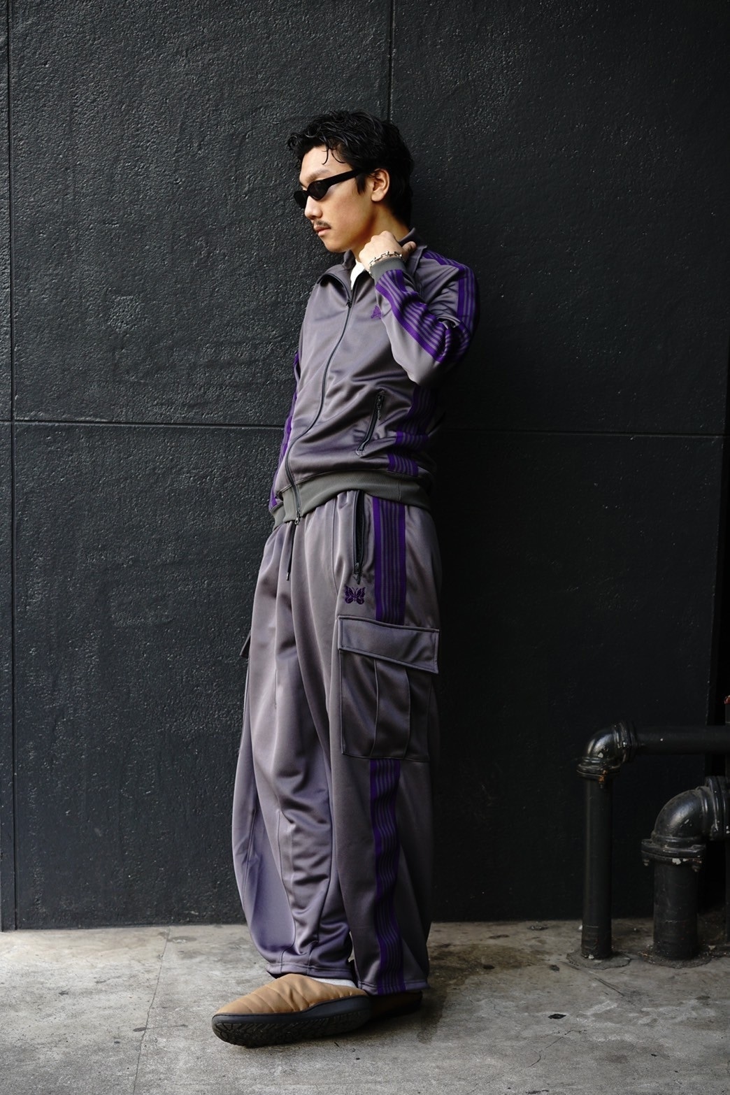 LHP EXCLUSIVE】 Needles/ニードルズ/Track Jacket-Poly Smooth