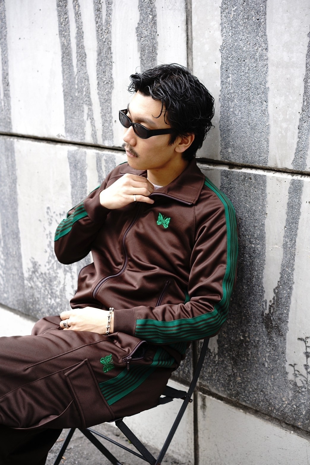 LHP EXCLUSIVE】 Needles/ニードルズ/Track Jacket-Poly Smooth