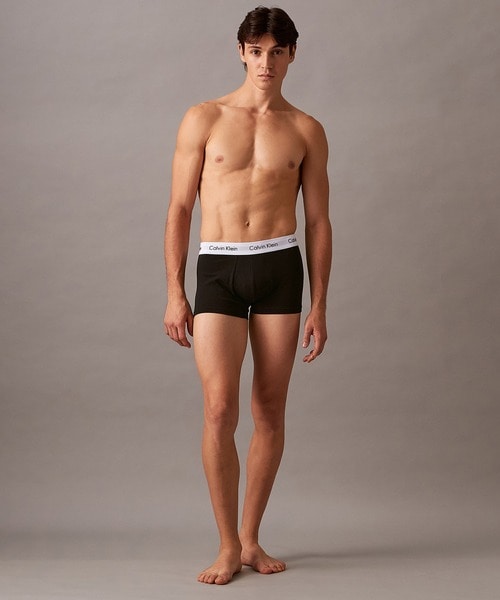 Calvin Klein/カルバンクライン/Low Rise Trunk 3pk BLACK S