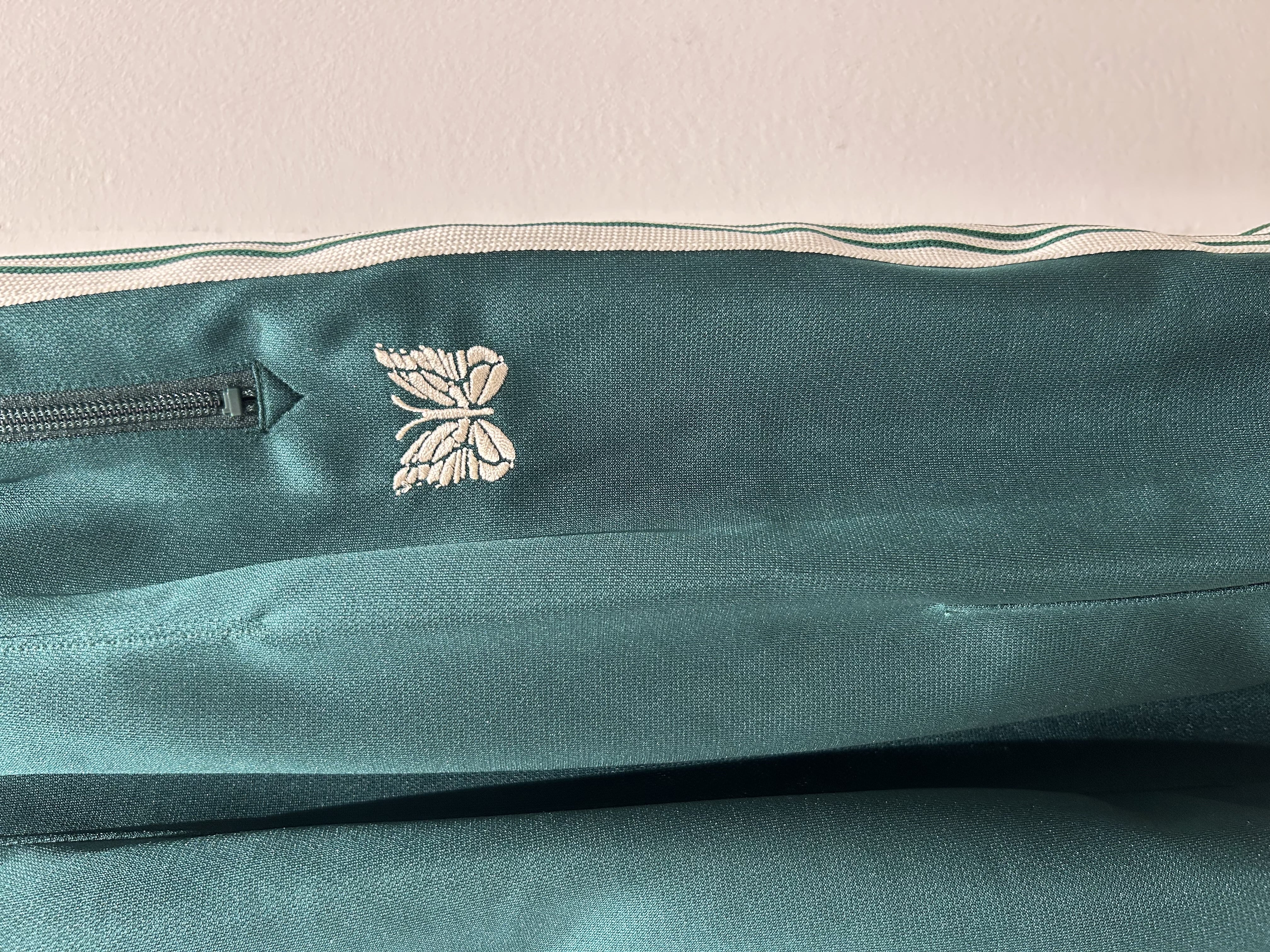 NEEDLES/ニードルズ/【LHP EXCLUSIVE】TRACK PANTS - POLY SMOOTH GREEN XS